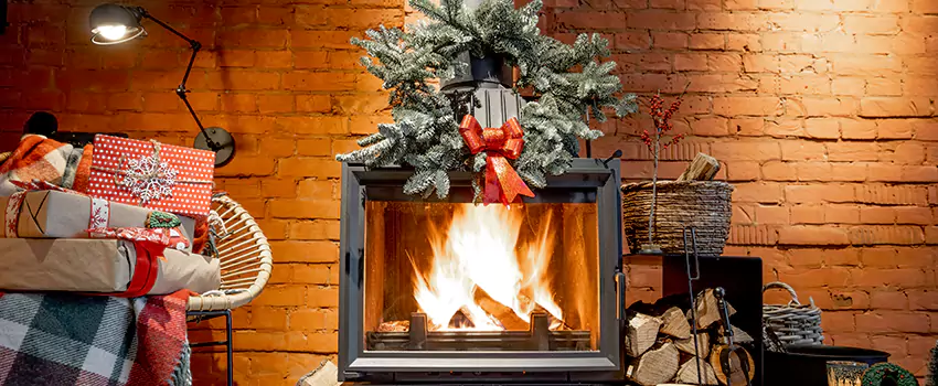 Travis Industries Linear Gas Fireplace Installation in Beckley, West Virginia