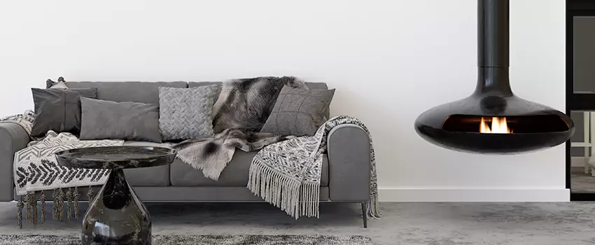 Circular Hanging Fireplace Installation Services in Beckley, WV