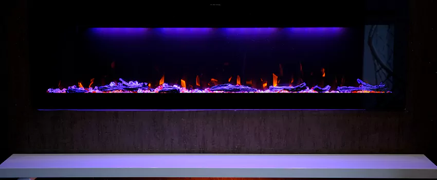 Dynamic Flame Color Fireplace Installation in Beckley, WV